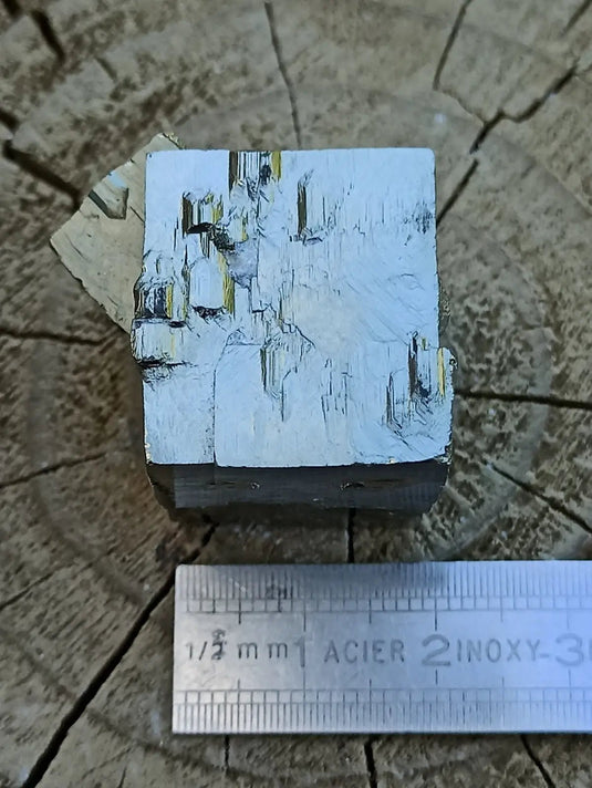 Pyrite d’Amérique du Sud cube brut Grade A ++++ Pierre brute