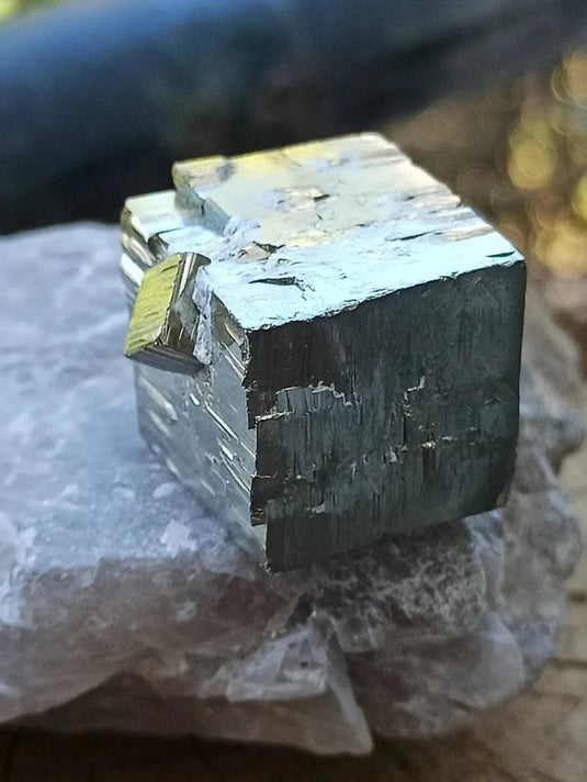 Pyrite d’Amérique du sud cube brut Grade A ++++ Pierre brute