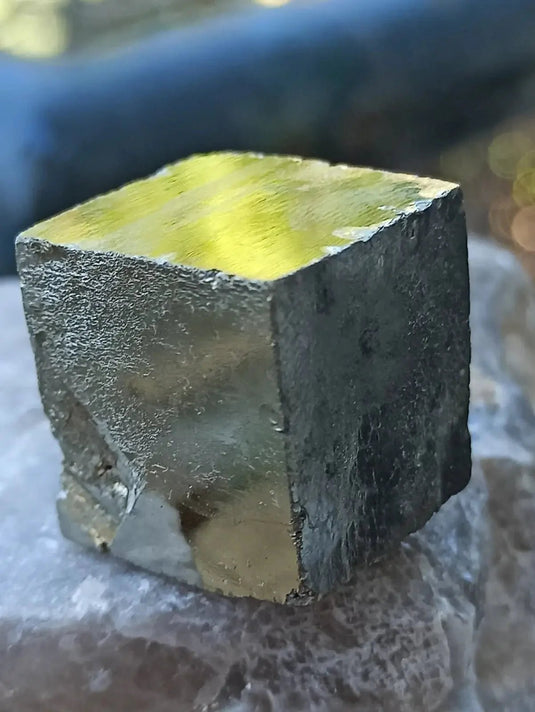 Pyrite d’Amérique du sud cube brut Grade A ++++ Pierre brute