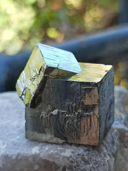 Pyrite d’Amérique du sud cube brut Grade A++++ Pierre brute