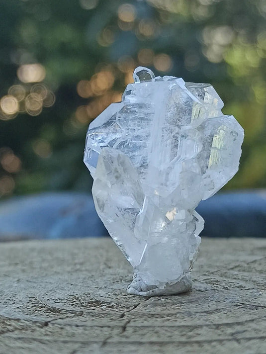 Quartz Âme Faden du Pakistan RARE Grade A++++ Quartz Âme Faden du Pakistan