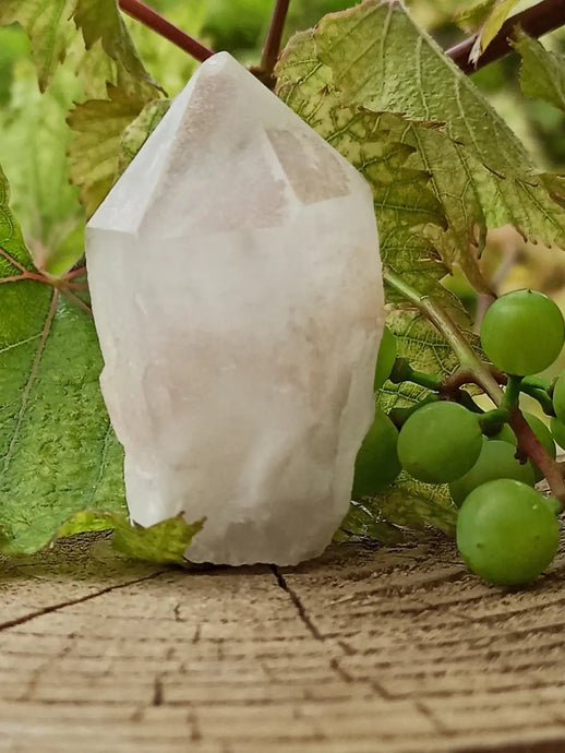 Quartz bougie céleste du Brésil pointe brute Grade A++++ Quartz bougie