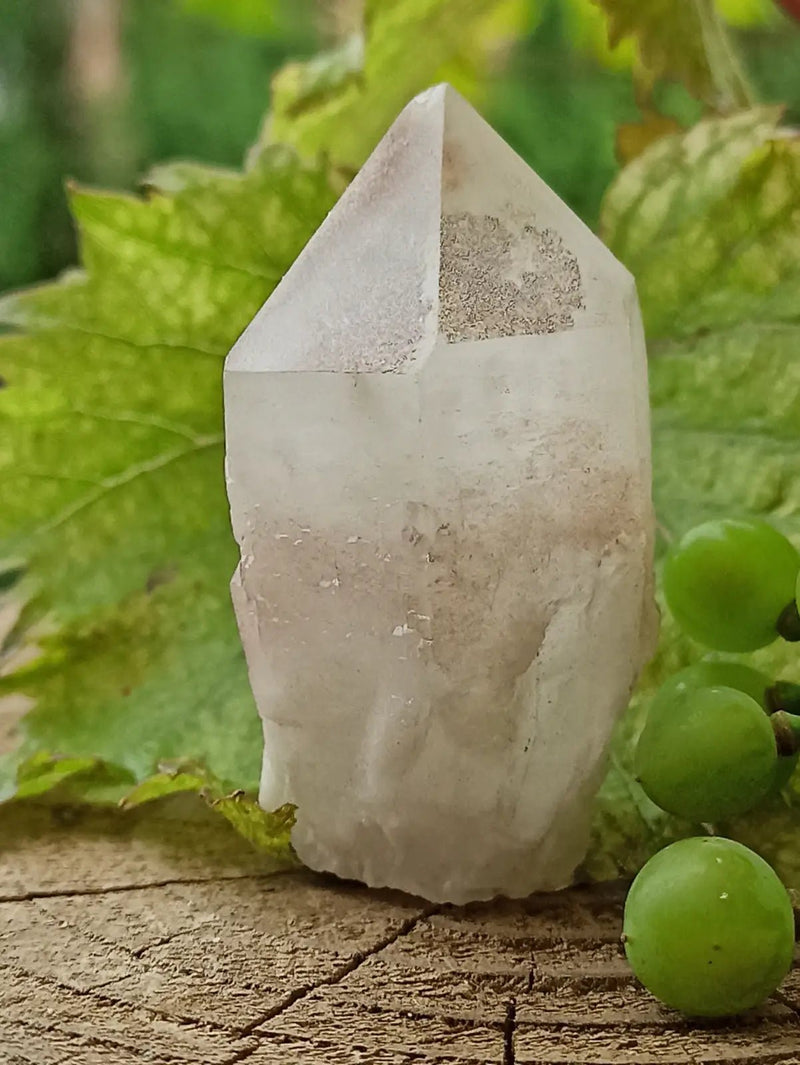 Load image into Gallery viewer, Quartz bougie céleste du Brésil pointe brute Grade A++++ Quartz bougie
