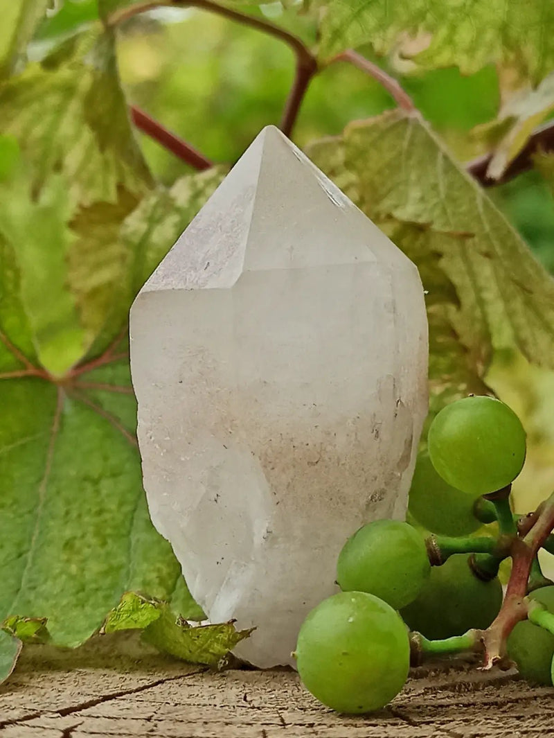 Load image into Gallery viewer, Quartz bougie céleste du Brésil pointe brute Grade A++++ Quartz bougie
