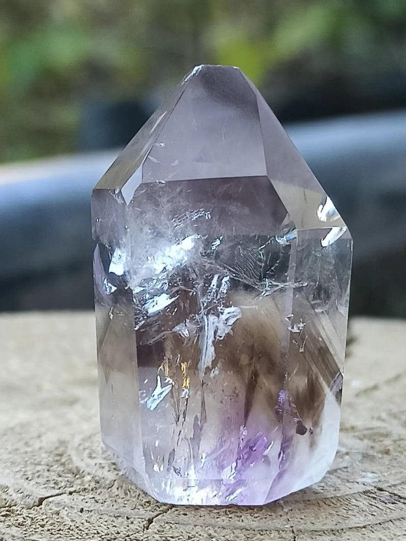 Load image into Gallery viewer, Quartz Brandenberg fantôme de Namibie colonne Grade A++++ Quartz Brandenberg de Namibie colonne
