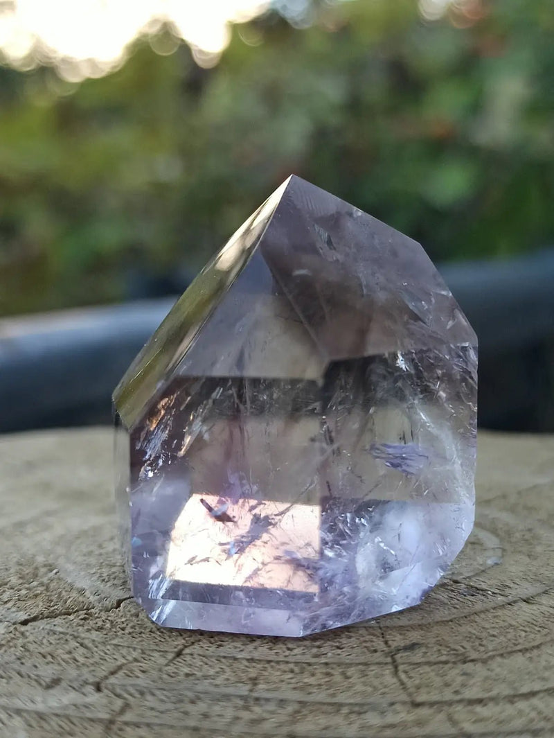 Load image into Gallery viewer, Quartz Brandenberg fantôme de Namibie colonne Grade A++++ Quartz Brandenberg de Namibie colonne
