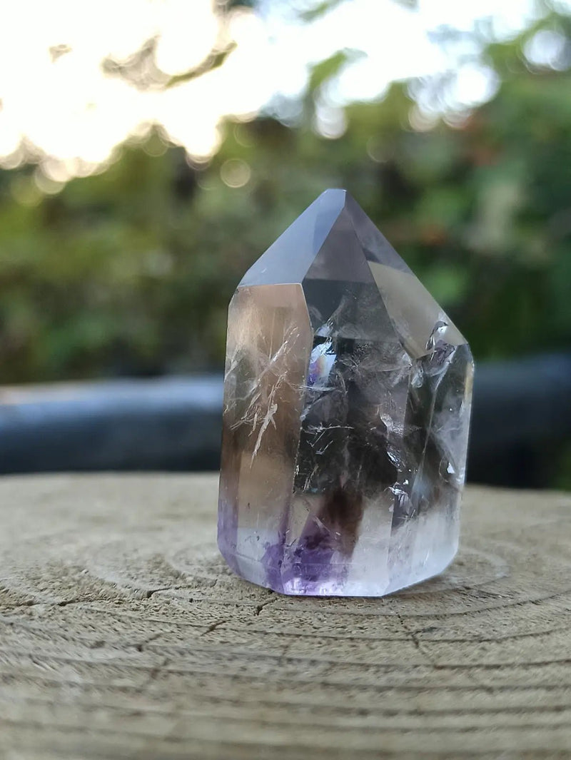 Load image into Gallery viewer, Quartz Brandenberg fantôme de Namibie colonne Grade A++++ Quartz Brandenberg de Namibie colonne
