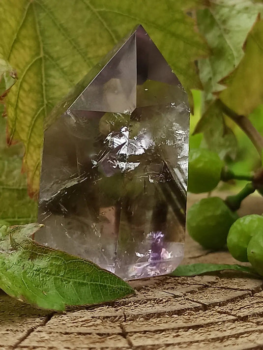 Quartz Brandenberg fantôme de Namibie colonne Grade A++++ Quartz Brandenberg de Namibie colonne