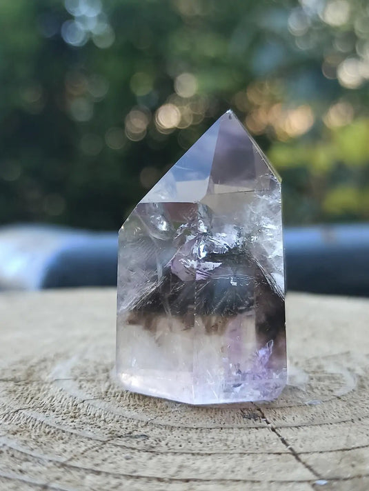 Quartz Brandenberg fantôme de Namibie colonne Grade A++++ Quartz Brandenberg de Namibie colonne