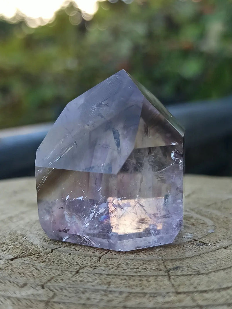 Load image into Gallery viewer, Quartz Brandenberg fantôme de Namibie colonne Grade A++++ Quartz Brandenberg de Namibie colonne
