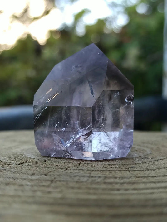 Quartz Brandenberg fantôme de Namibie colonne Grade A++++ Quartz Brandenberg de Namibie colonne