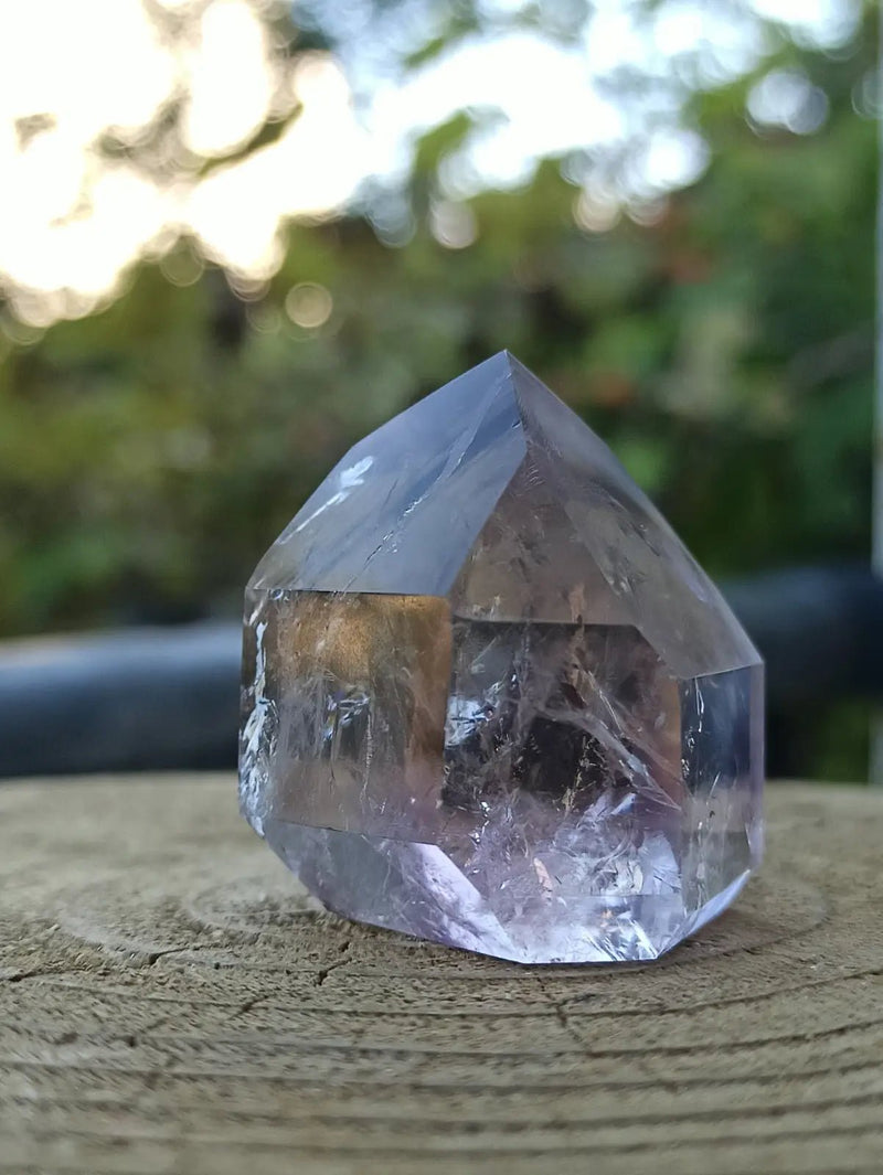 Load image into Gallery viewer, Quartz Brandenberg fantôme de Namibie colonne Grade A++++ Quartz Brandenberg de Namibie colonne
