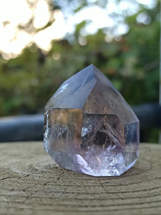 Quartz Brandenberg fantôme de Namibie colonne Grade A++++ Quartz Brandenberg de Namibie colonne