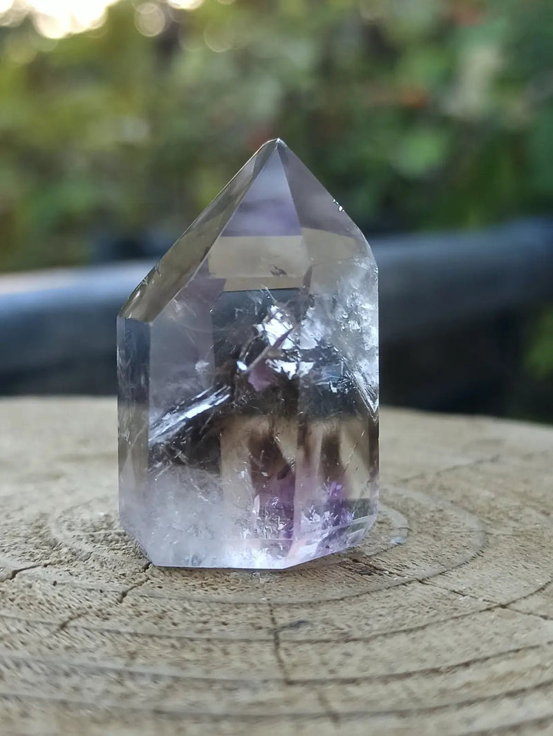 Load image into Gallery viewer, Quartz Brandenberg fantôme de Namibie colonne Grade A++++ Quartz Brandenberg de Namibie colonne
