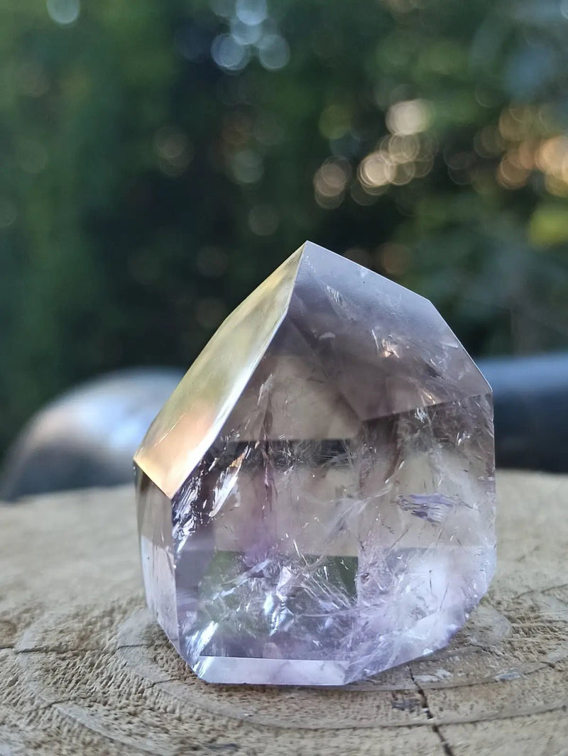 Load image into Gallery viewer, Quartz Brandenberg fantôme de Namibie colonne Grade A++++ Quartz Brandenberg de Namibie colonne
