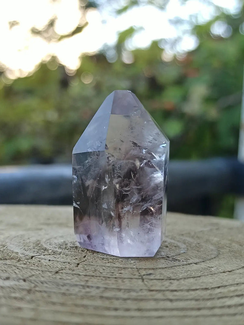 Load image into Gallery viewer, Quartz Brandenberg fantôme de Namibie colonne Grade A++++ Quartz Brandenberg de Namibie colonne
