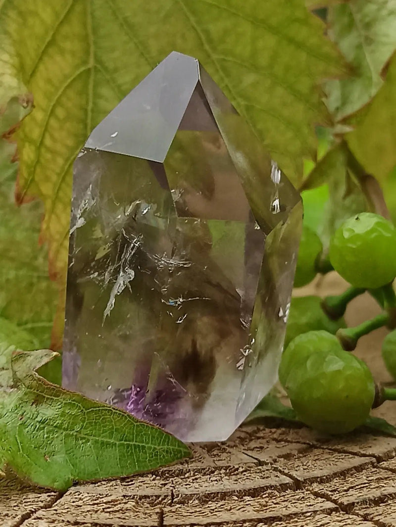 Load image into Gallery viewer, Quartz Brandenberg fantôme de Namibie colonne Grade A++++ Quartz Brandenberg de Namibie colonne
