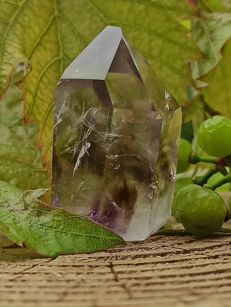 Load image into Gallery viewer, Quartz Brandenberg fantôme de Namibie colonne Grade A++++ Quartz Brandenberg de Namibie colonne
