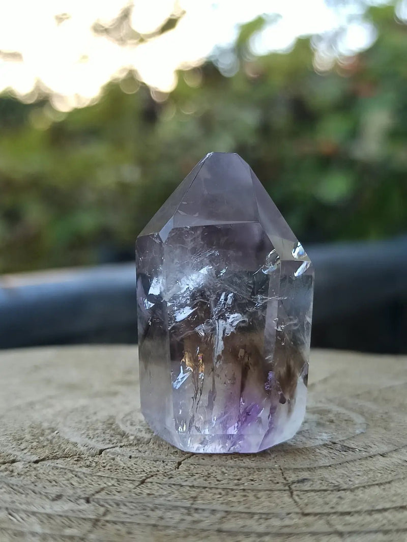 Load image into Gallery viewer, Quartz Brandenberg fantôme de Namibie colonne Grade A++++ Quartz Brandenberg de Namibie colonne
