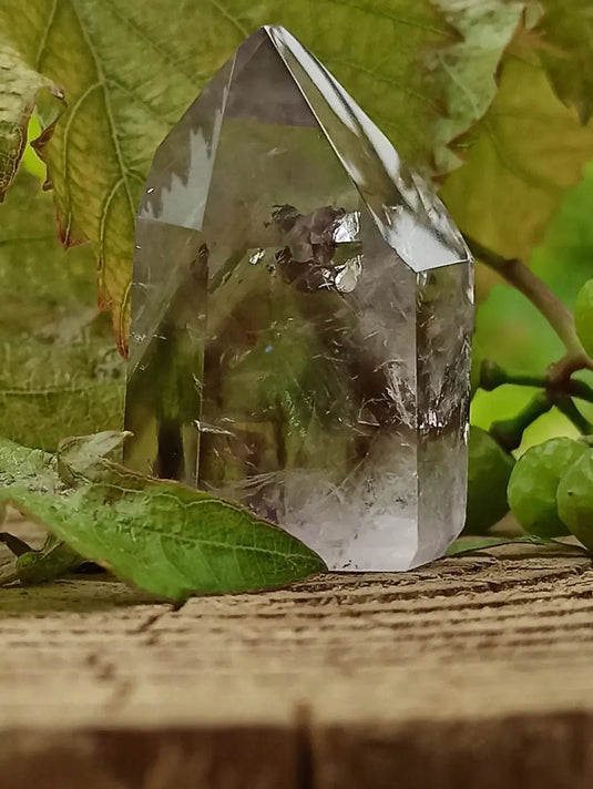 Quartz Brandenberg fantôme de Namibie colonne Grade A++++ Quartz Brandenberg de Namibie colonne