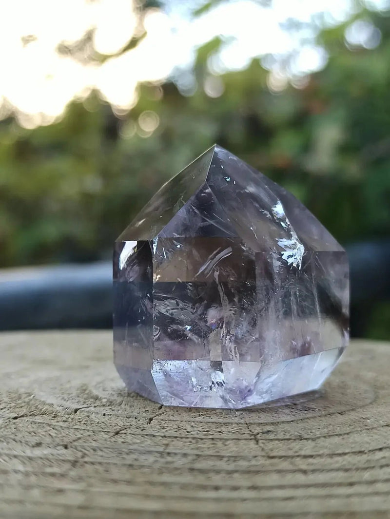 Load image into Gallery viewer, Quartz Brandenberg fantôme de Namibie colonne Grade A++++ Quartz Brandenberg de Namibie colonne
