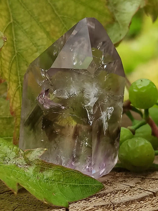 Quartz Brandenberg fantôme de Namibie colonne Grade A++++ Quartz Brandenberg de Namibie colonne