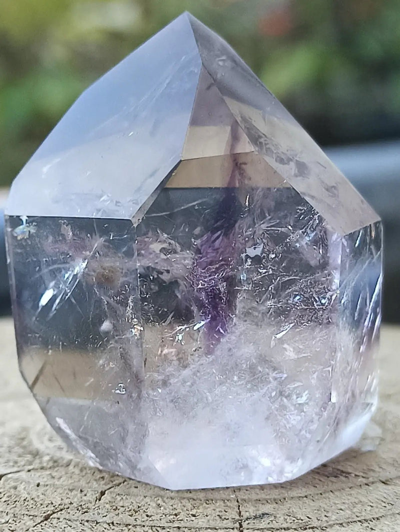 Load image into Gallery viewer, Quartz Brandengerg fantôme de Namibie colonne Grade A++++ Quartz Brandenberg de Namibie colonne
