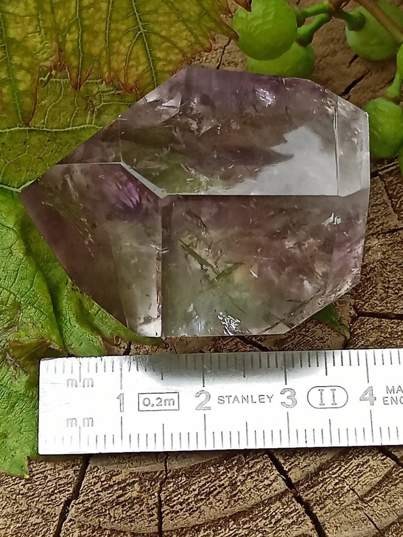 Load image into Gallery viewer, Quartz Brandengerg fantôme de Namibie colonne Grade A++++ Quartz Brandenberg de Namibie colonne
