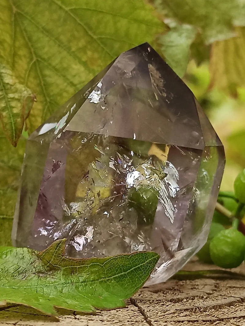 Load image into Gallery viewer, Quartz Brandengerg fantôme de Namibie colonne Grade A++++ Quartz Brandenberg de Namibie colonne
