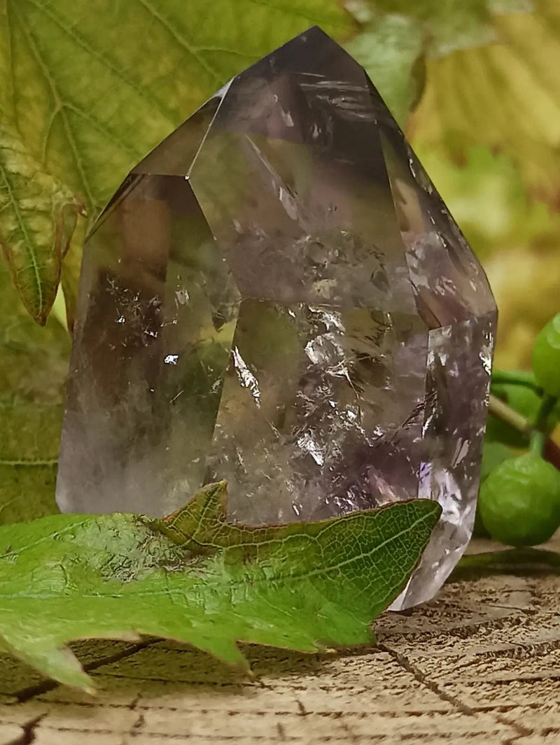 Load image into Gallery viewer, Quartz Brandengerg fantôme de Namibie colonne Grade A++++ Quartz Brandenberg de Namibie colonne
