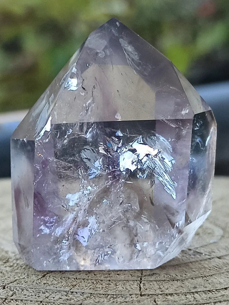 Load image into Gallery viewer, Quartz Brandengerg fantôme de Namibie colonne Grade A++++ Quartz Brandenberg de Namibie colonne
