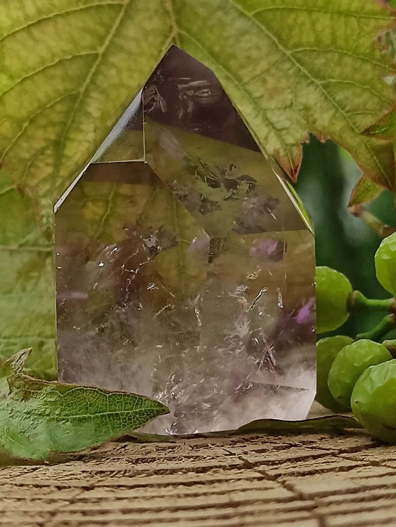 Load image into Gallery viewer, Quartz Brandengerg fantôme de Namibie colonne Grade A++++ Quartz Brandenberg de Namibie colonne
