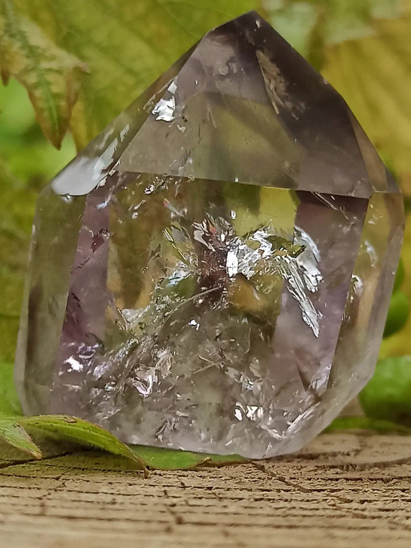 Load image into Gallery viewer, Quartz Brandengerg fantôme de Namibie colonne Grade A++++ Quartz Brandenberg de Namibie colonne
