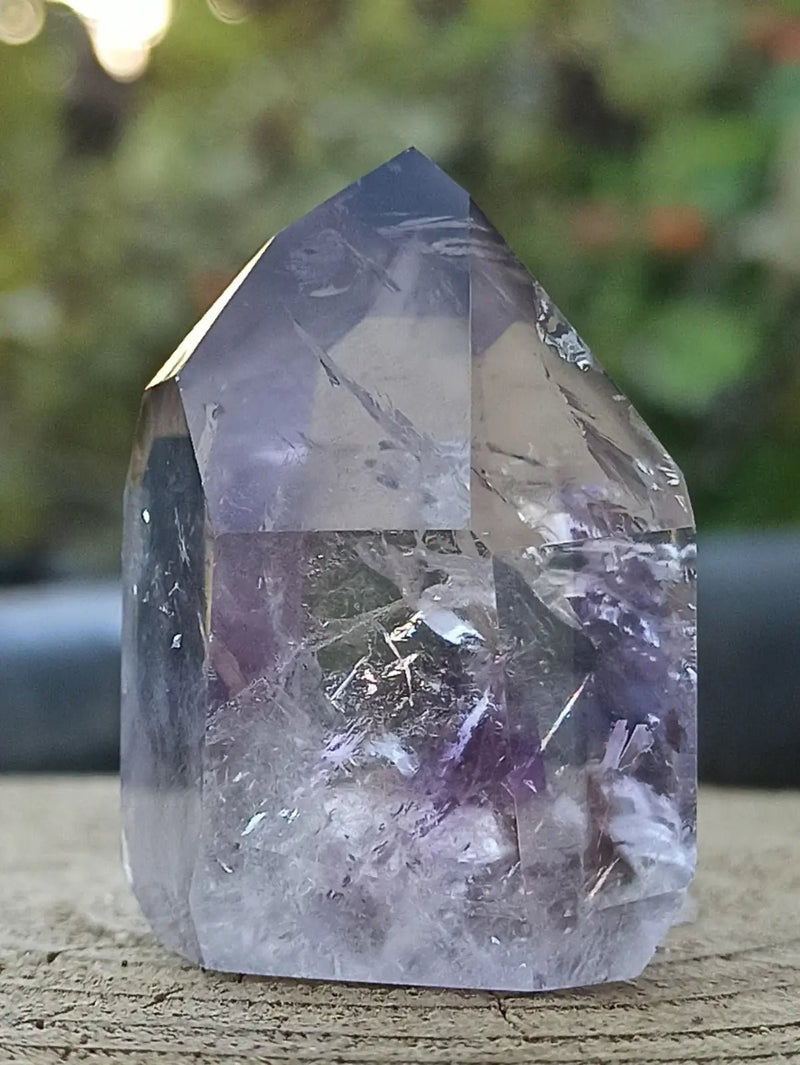 Load image into Gallery viewer, Quartz Brandengerg fantôme de Namibie colonne Grade A++++ Quartz Brandenberg de Namibie colonne
