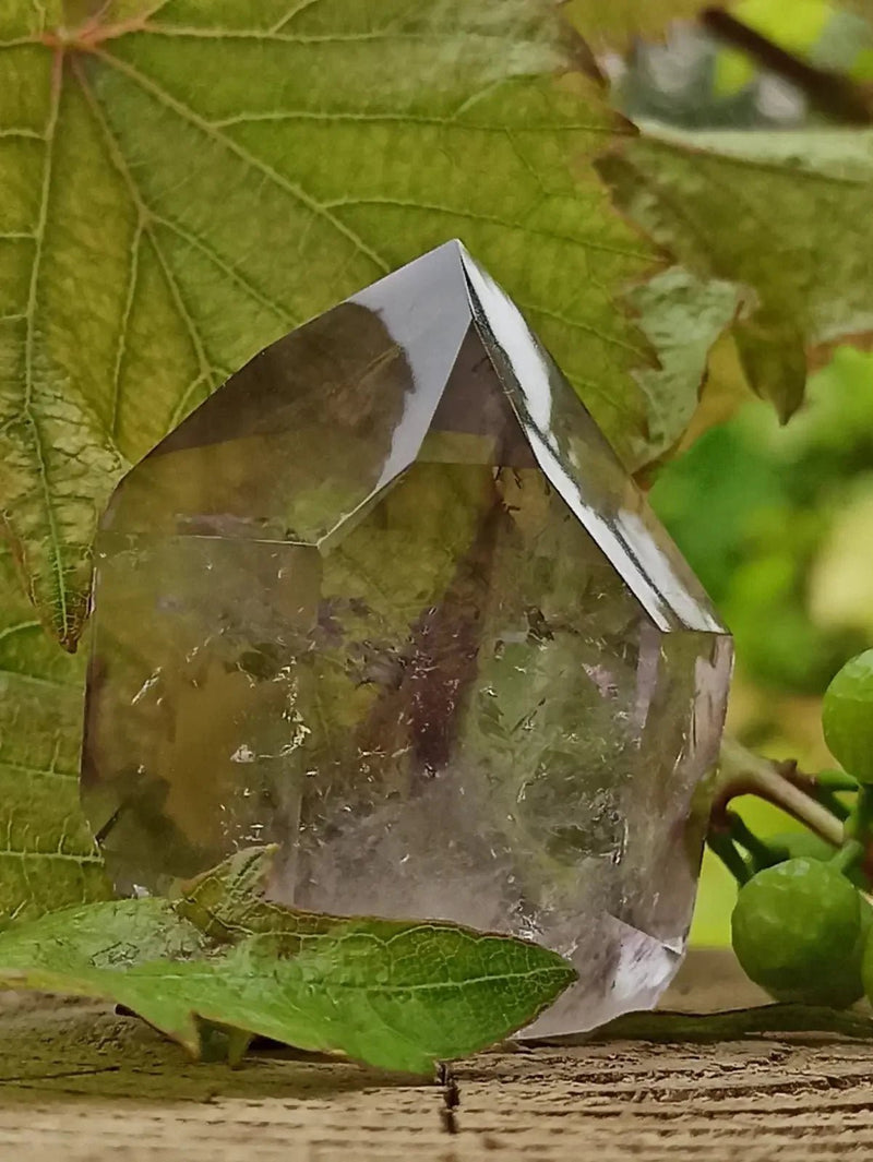 Load image into Gallery viewer, Quartz Brandengerg fantôme de Namibie colonne Grade A++++ Quartz Brandenberg de Namibie colonne
