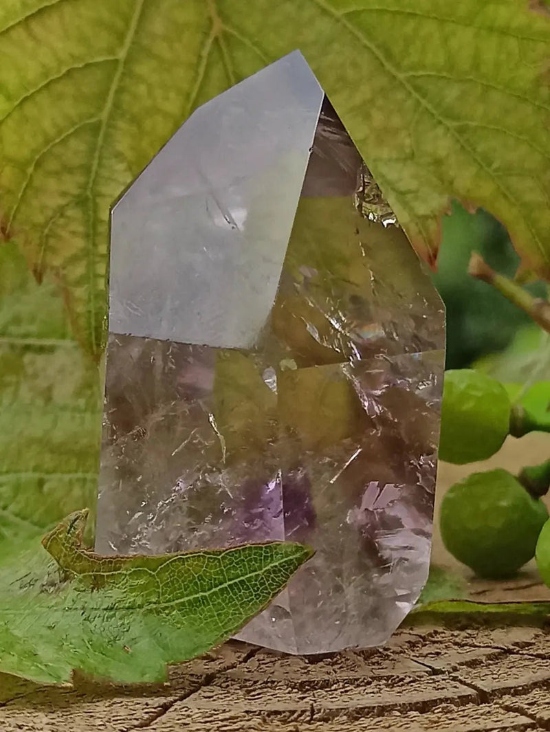 Load image into Gallery viewer, Quartz Brandengerg fantôme de Namibie colonne Grade A++++ Quartz Brandenberg de Namibie colonne
