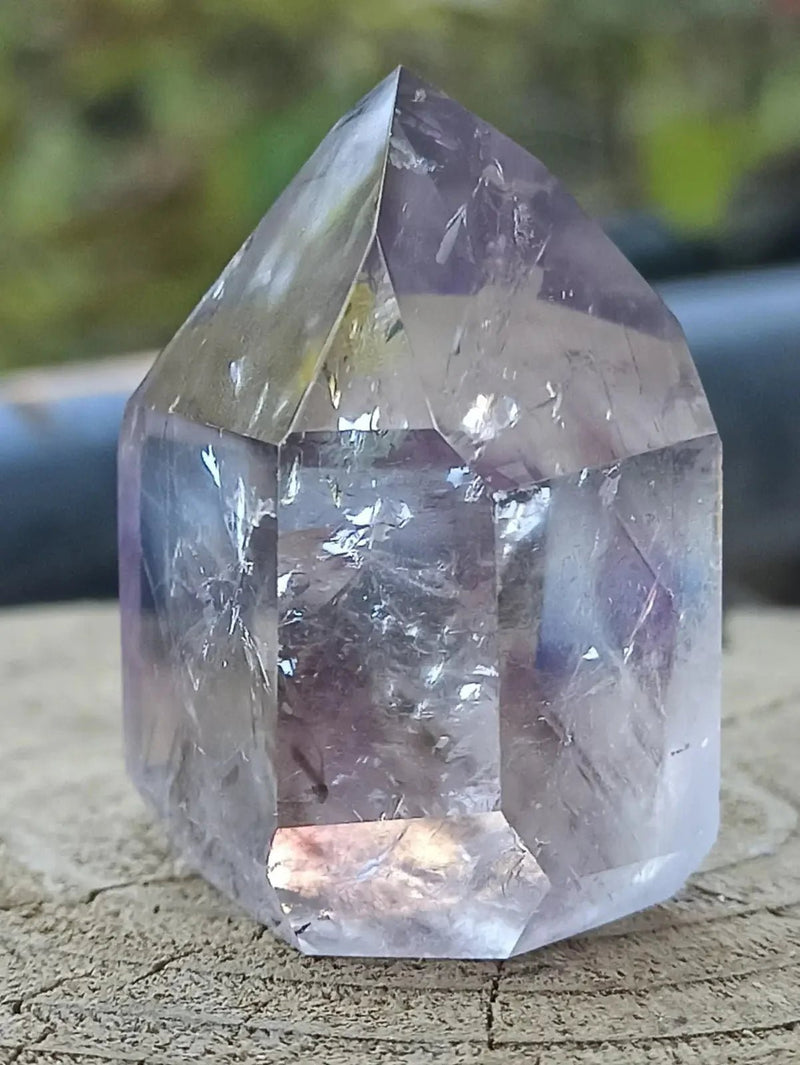 Load image into Gallery viewer, Quartz Brandengerg fantôme de Namibie colonne Grade A++++ Quartz Brandenberg de Namibie colonne
