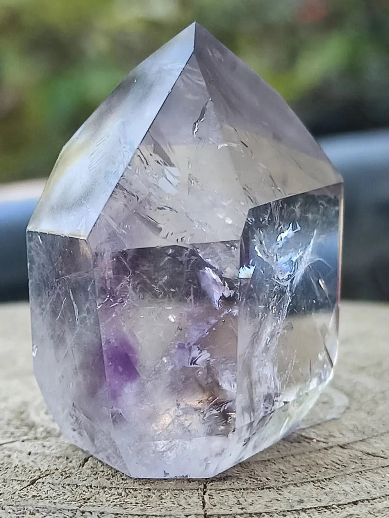 Load image into Gallery viewer, Quartz Brandengerg fantôme de Namibie colonne Grade A++++ Quartz Brandenberg de Namibie colonne
