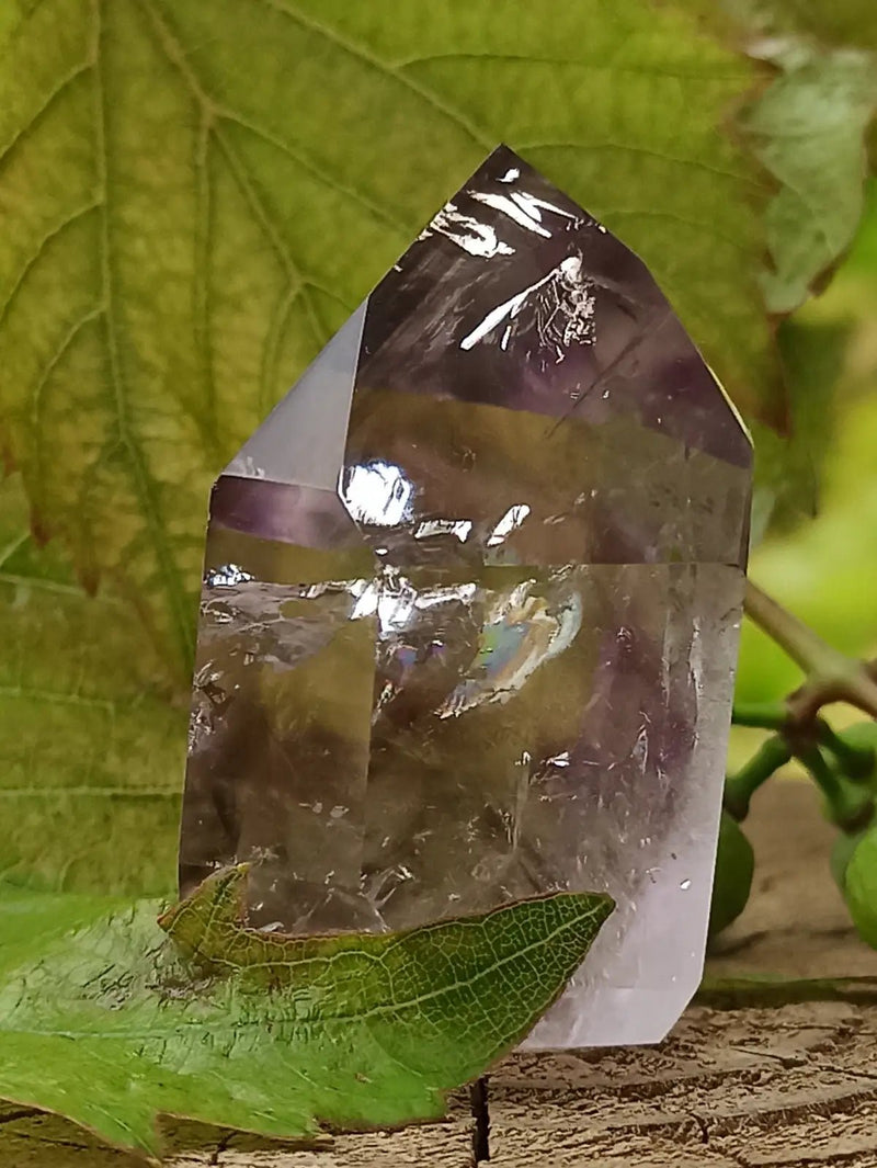 Load image into Gallery viewer, Quartz Brandengerg fantôme de Namibie colonne Grade A++++ Quartz Brandenberg de Namibie colonne
