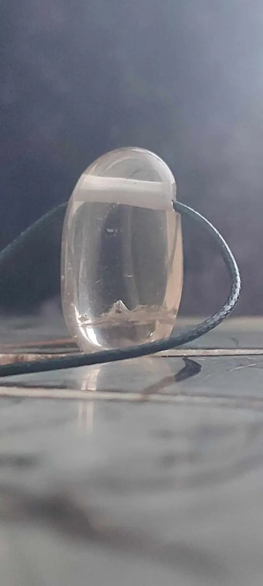 Quartz fumé du Brésil pendentif Grade A++++ Quartz fumé du Brésil pendentif