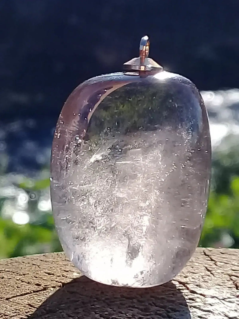 Load image into Gallery viewer, Quartz fumé du Brésil pendentif Grade A++++ Quartz fumé du Brésil pendentif
