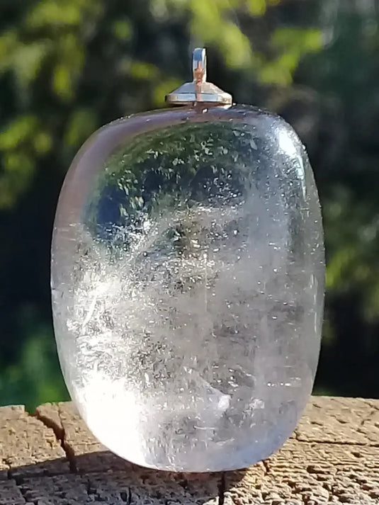 Quartz fumé du Brésil pendentif Grade A++++ Quartz fumé du Brésil pendentif