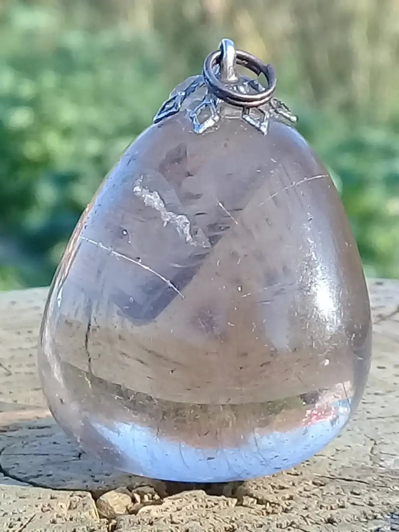 Chargez l'image dans la visionneuse de la galerie, Quartz fumé du Brésil pendentif Grade A++++ Quartz fumé du Brésil pendentif
