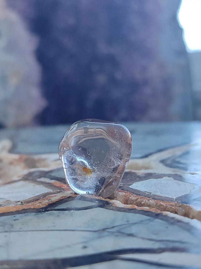 Load image into Gallery viewer, Quartz fumé du Brésil pierre roulée Grade A++++ Quartz fumé du Brésil pierre roulée
