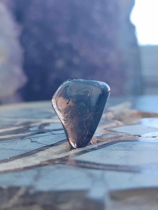 Quartz fumé du Brésil pierre roulée Grade A++++ Quartz fumé du Brésil pierre roulée