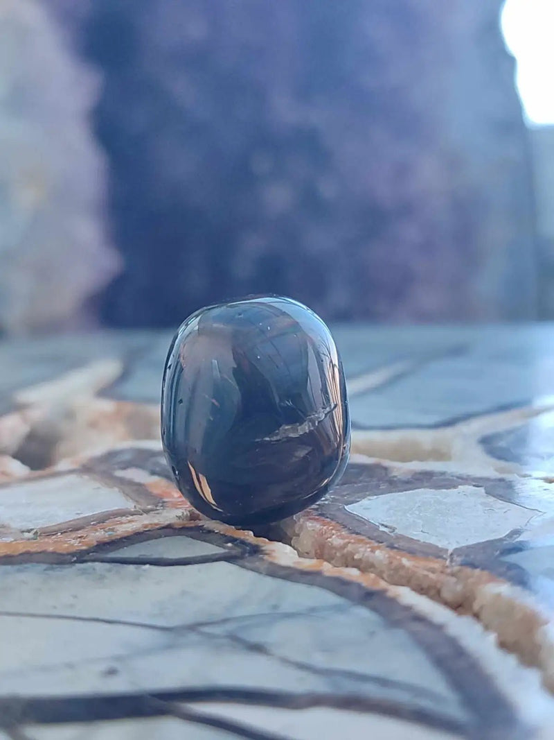 Chargez l'image dans la visionneuse de la galerie, Quartz fumé du Brésil pierre roulée Grade A++++ Quartz fumé du Brésil pierre roulée
