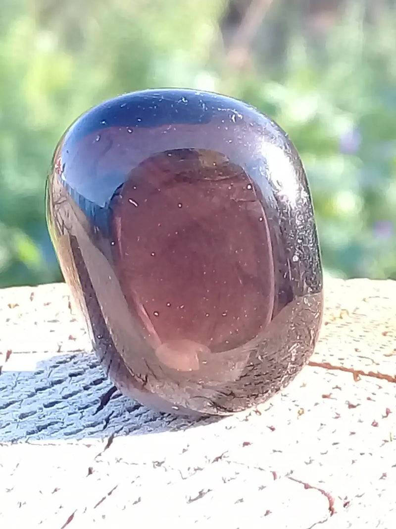 Chargez l'image dans la visionneuse de la galerie, Quartz fumé du Brésil pierre roulée Grade A++++ Quartz fumé du Brésil pierre roulée
