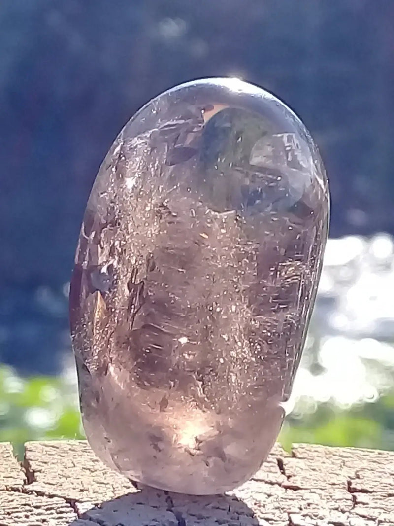 Load image into Gallery viewer, Quartz fumé du Brésil pierre roulée Grade A++++ Quartz fumé du brésil pierre roulée
