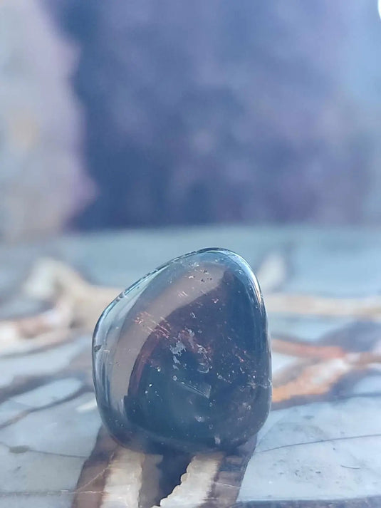 Quartz fumé du Brésil pierre roulée Grade A++++ Quartz fumé du brésil pierre roulée