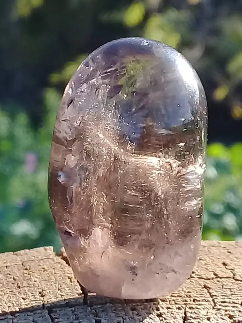 Load image into Gallery viewer, Quartz fumé du Brésil pierre roulée Grade A++++ Quartz fumé du brésil pierre roulée
